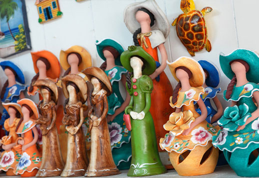Artesanato tpico dominicano