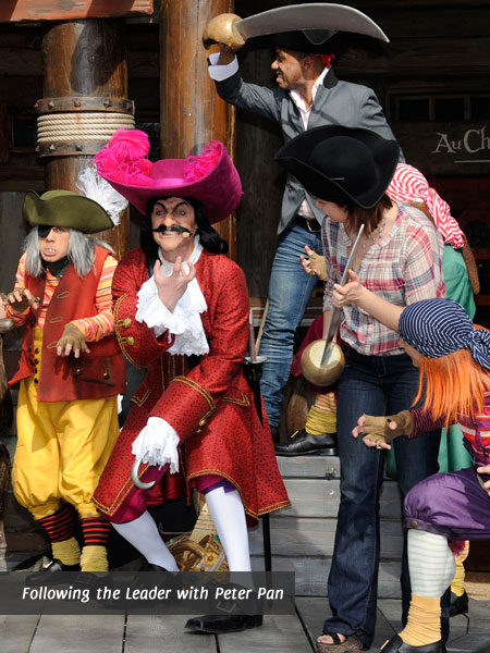 Following the Leader With Peter Pan