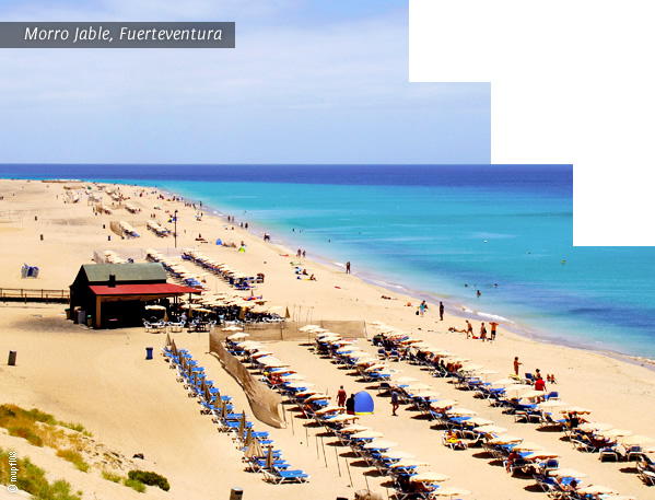 Morro Jable em Fuerteventura