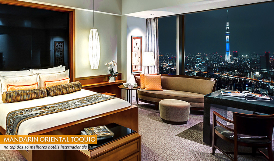 Mandarin Oriental Tóquio - no top dos 10 melhores hotéis internacionais