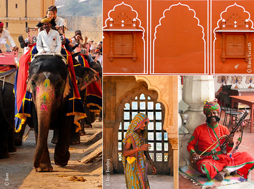 pessoas e vida em Jaipur