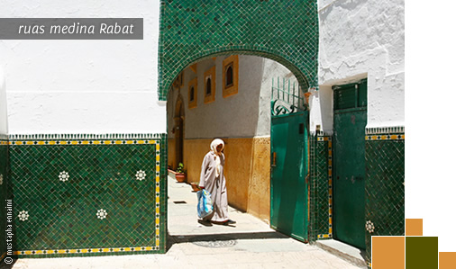 ruas de medina Rabat