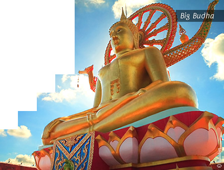 Big Budha perto do aeroporto de Koh Samui