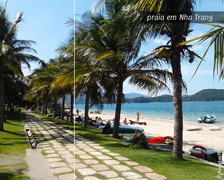 praia em Nha Trang