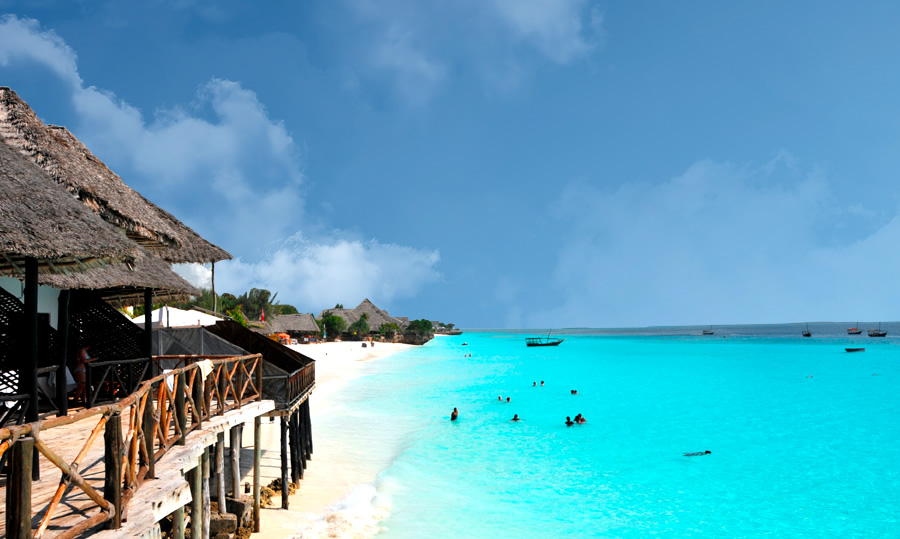 praias de Zanzibar