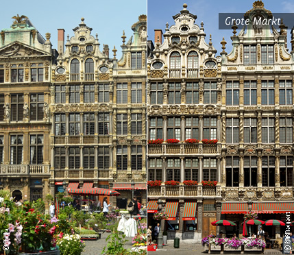 Grote Markt na Grand Place