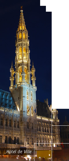 Hotel de Ville no centro da Grand Place
