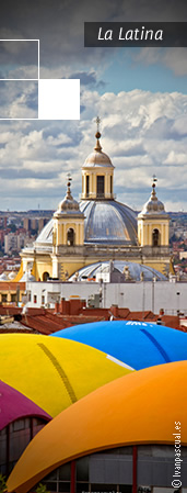 bairro La Latina em Madrid