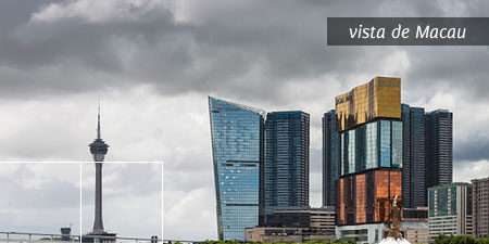 Vista casinos de Macau