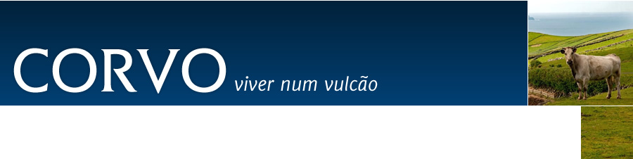 Corvo - viver num vulcão