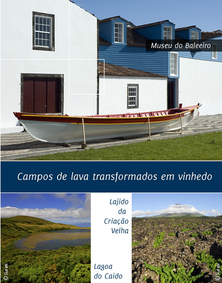 Museu do Baleeiro; Lagoa fo Caido e Lajido da Criação Velha