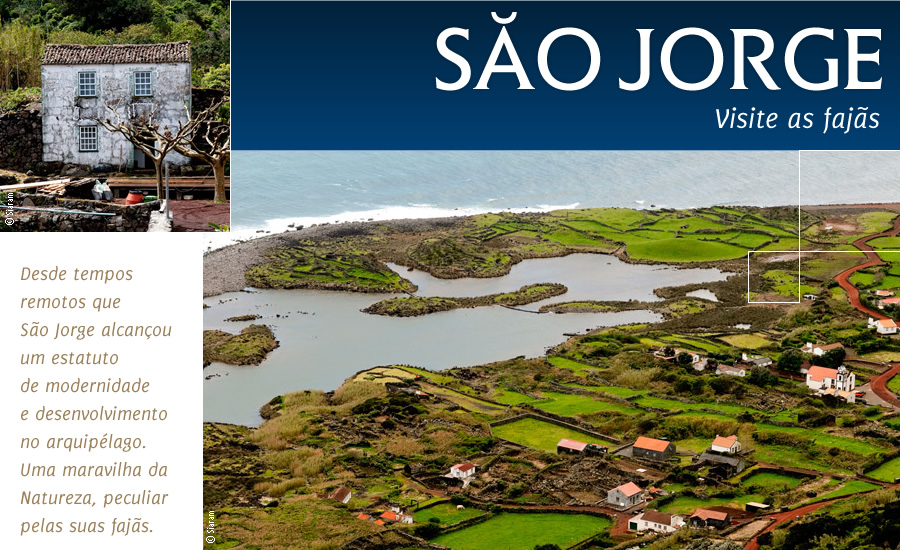 São Jorge -  Visite as fajãs