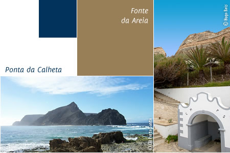 Ponta da Calheta e fonte de Areia