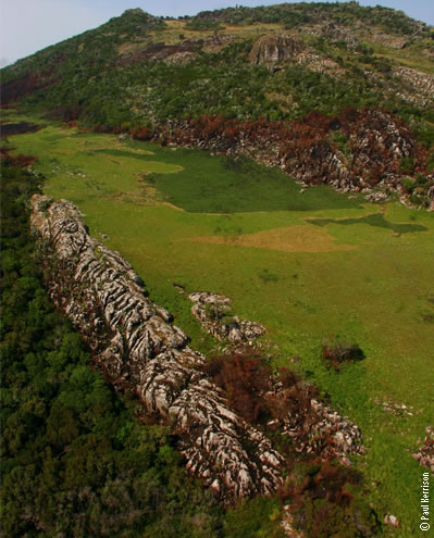 Relevo do Parque Nacional da Gorongosa