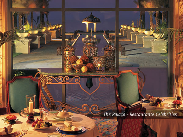 One & Only Royal Mirage,The Palace,Restaurante Celebrities