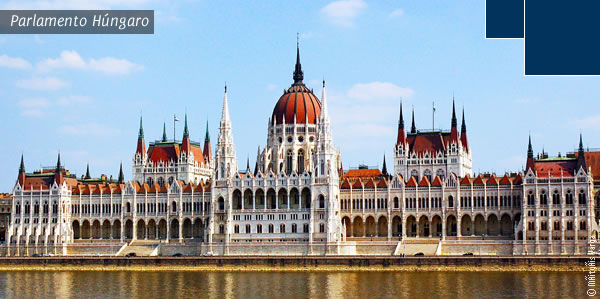 Parlamento Húngaro fica situado em Buda