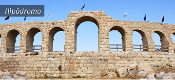 Hipódromo em Jerash