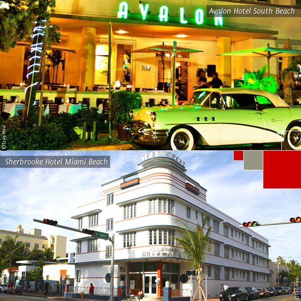 Hotel Avalon e Sherbrooke em South Beach Miami