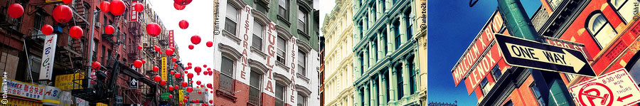 Chinatown, Little Italy, SoHo e Harlem