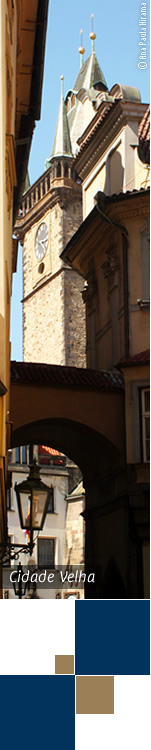 As ruas da Cidade Velha de Praga são fascinantes