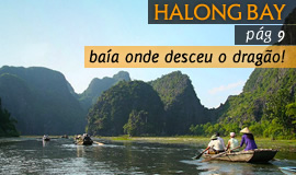 Halong Bay - baía onde desceu o dragão
