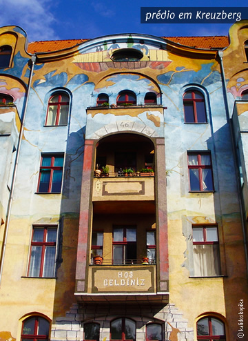 Bairro Kreuzberg em Berlim