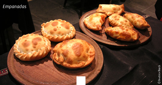 Em Buenos Aires as empanadas são um prato a não perder.