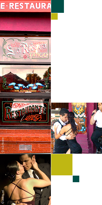em cada canto de Buenos Aires dança-se o tango