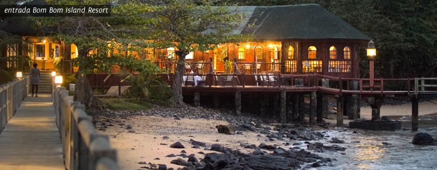 entrada para Bom Bom Island Resort