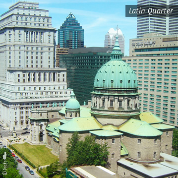 Latin Quarter é um bairro de Montreal