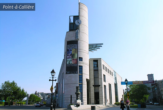 Museu de Arqueologia e História em Montreal 