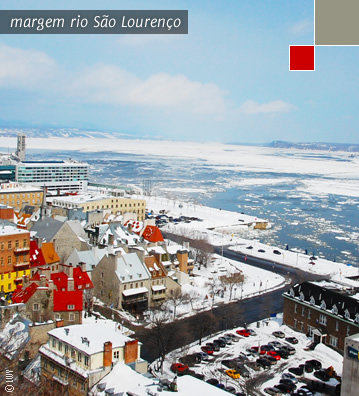 Margem do rio São Lourenço, Quebeque