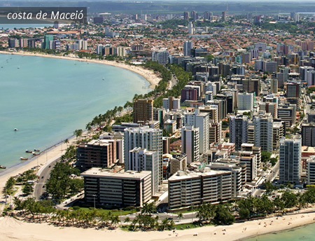 costa da capital Maceió
