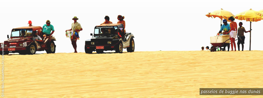 Passeio de buggie pelas dunas de Pipa