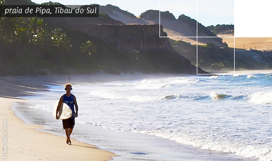 praia de Pipa em Tibau do Sul
