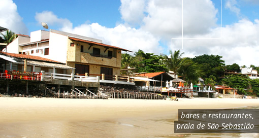 Bares e restaurantes de qualidade na praia de S. Sebastião