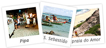 pipa, s. sebastião e praia do amor