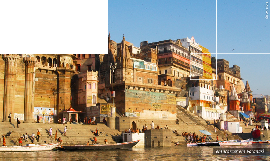 Varanasi ao entardecer