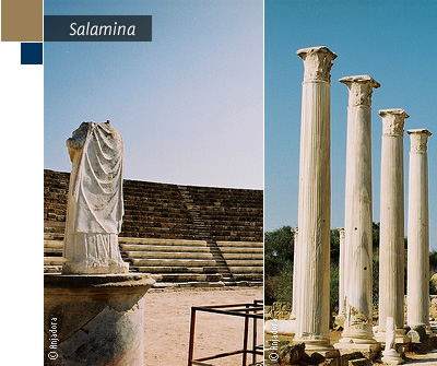 Ruínas em Salamina