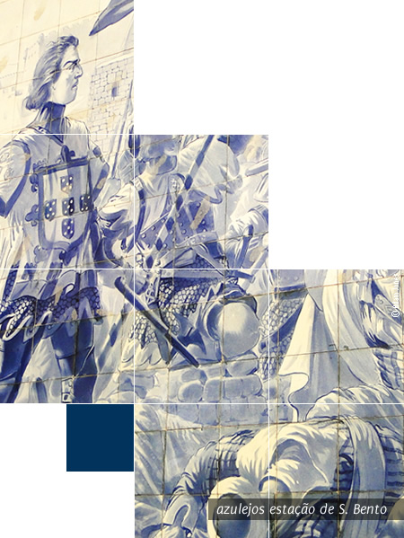 azulejos na estação de S. Bento