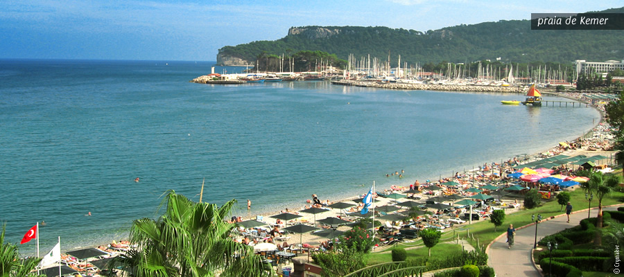 praia em Kemer