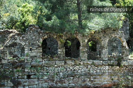 ruínas de Olympus