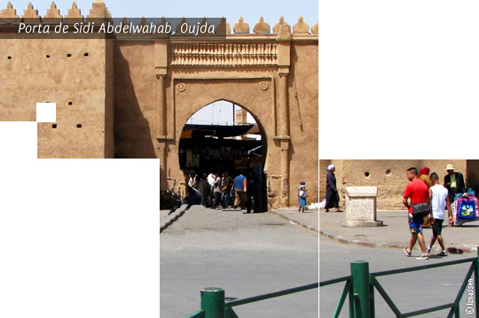 A porta Sidi abdelwahab em Oujda
